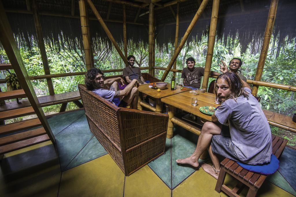 Universo Pol Bamboo Hostel Morro de São Paulo Buitenkant foto