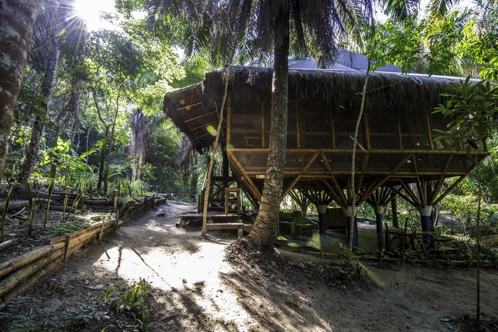 Universo Pol Bamboo Hostel Morro de São Paulo Buitenkant foto