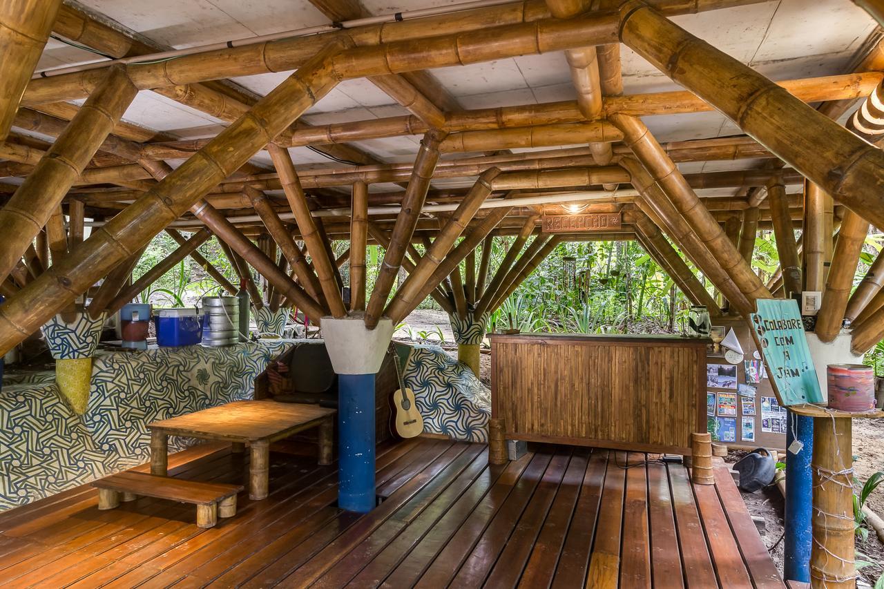 Universo Pol Bamboo Hostel Morro de São Paulo Buitenkant foto