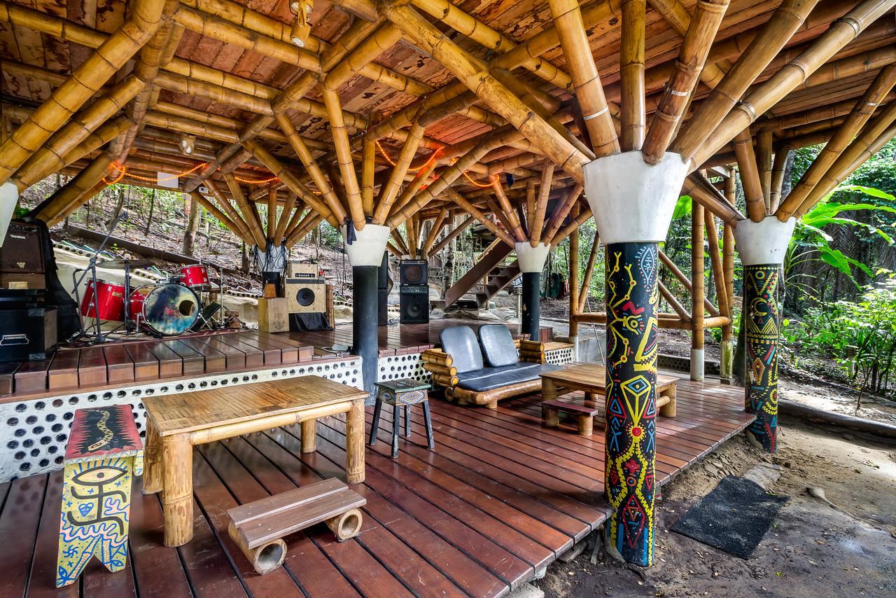 Universo Pol Bamboo Hostel Morro de São Paulo Buitenkant foto