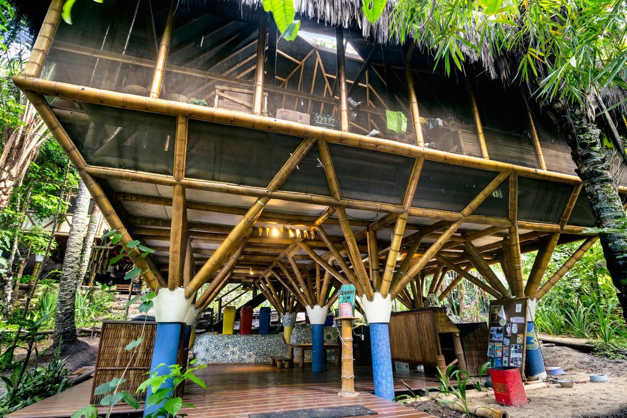Universo Pol Bamboo Hostel Morro de São Paulo Buitenkant foto