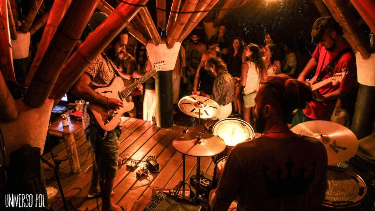 Universo Pol Bamboo Hostel Morro de São Paulo Buitenkant foto