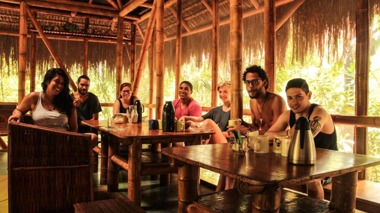 Universo Pol Bamboo Hostel Morro de São Paulo Buitenkant foto