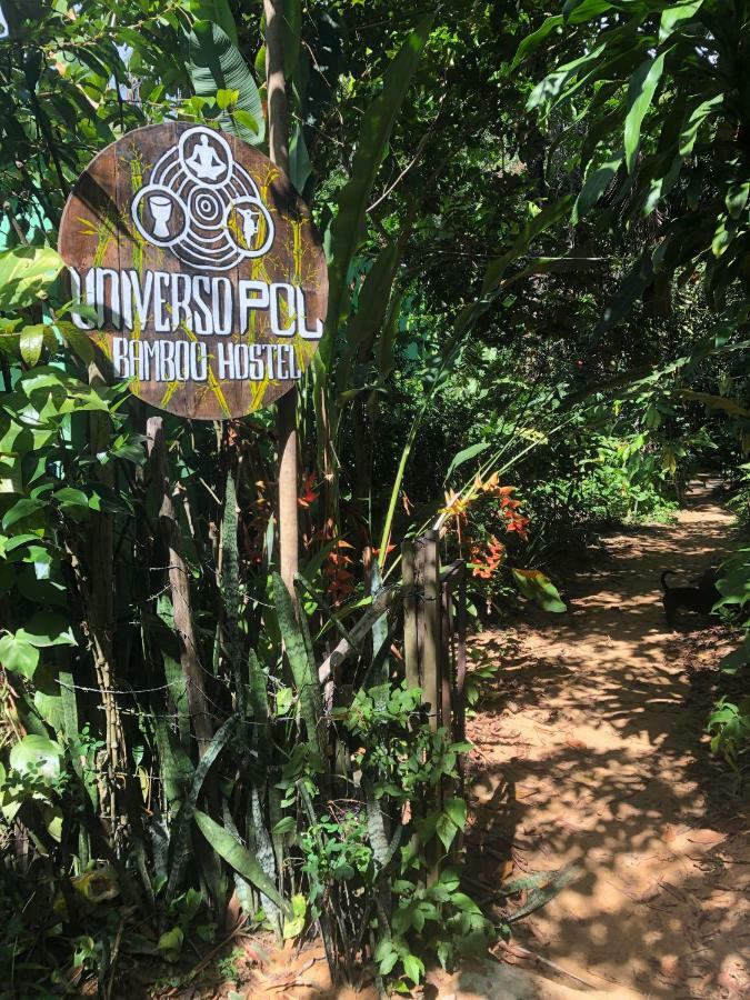 Universo Pol Bamboo Hostel Morro de São Paulo Buitenkant foto